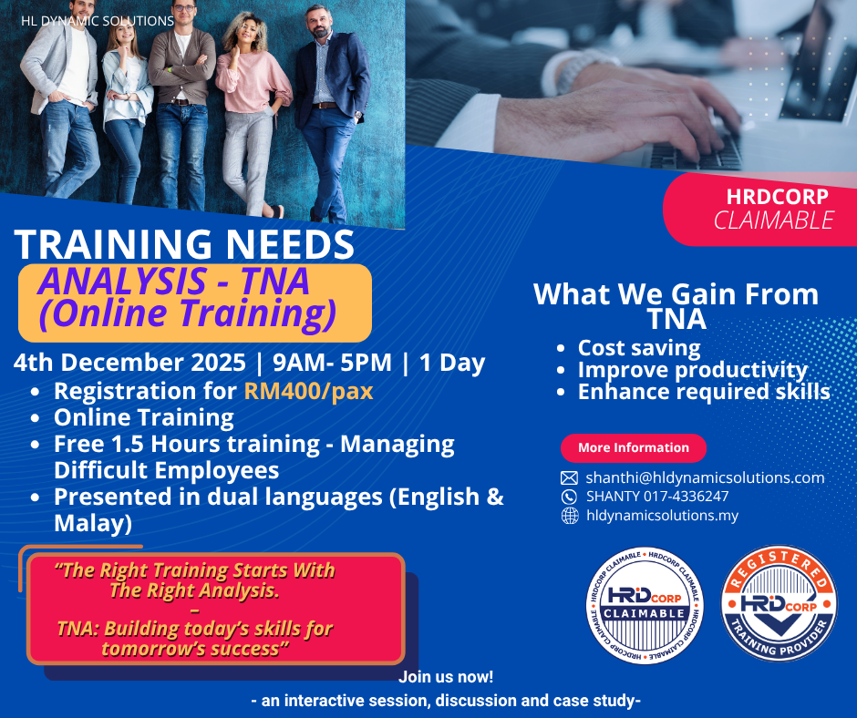Training Needs Analysis – TNA